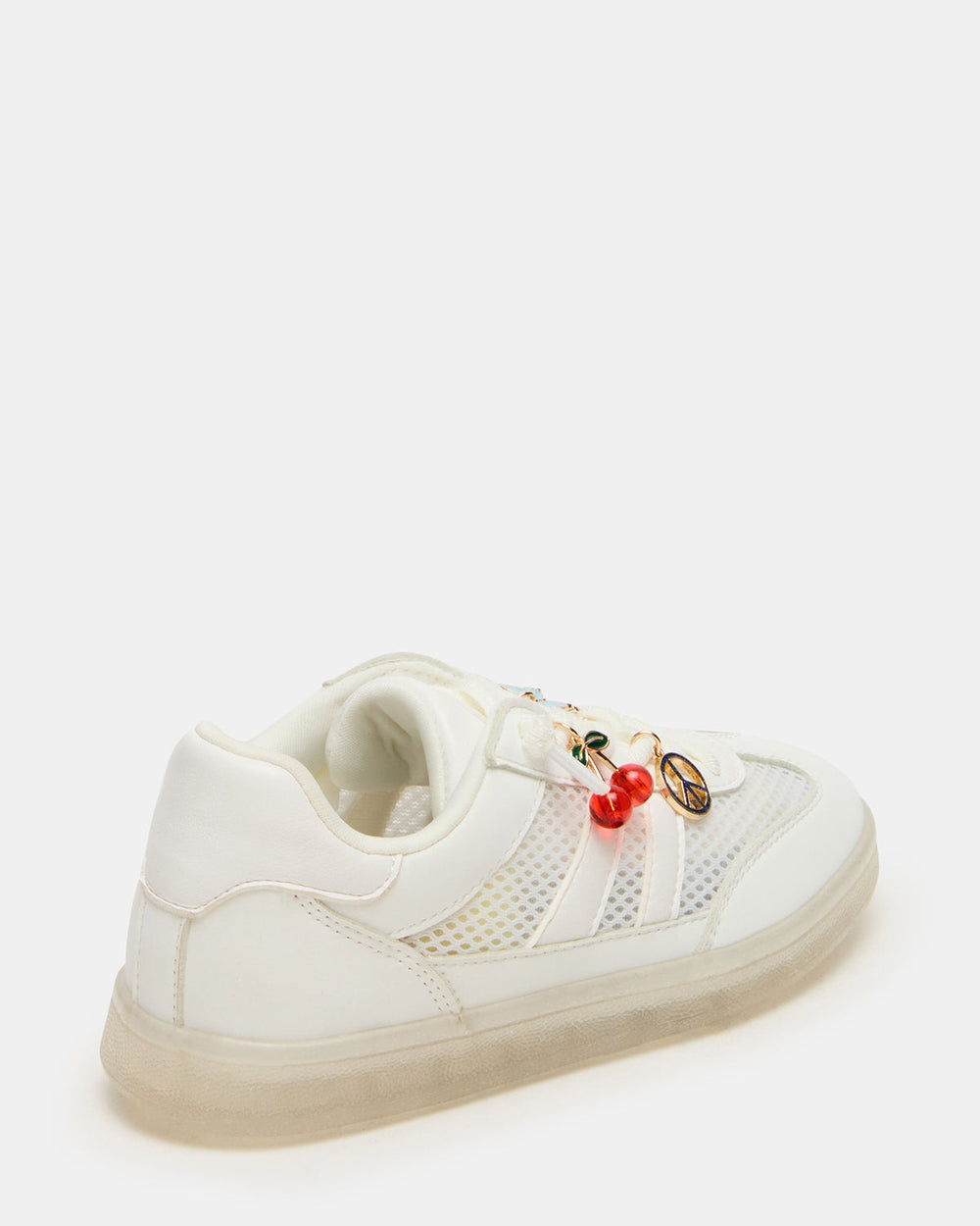 Kids' VERDICT White Multi Low-Top Lace-Up Girls' Sneaker | Steve Madden near me