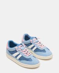 Kids' VERDICT Blue Multi Low-Top Lace-Up Girls' Sneaker | Steve Madden discount