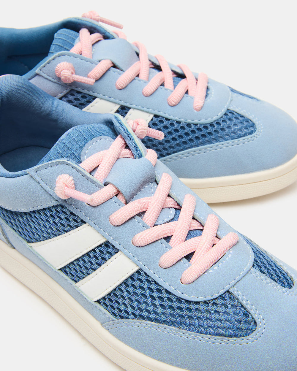 Kids' VERDICT Blue Multi Low-Top Lace-Up Girls' Sneaker | Steve Madden discount