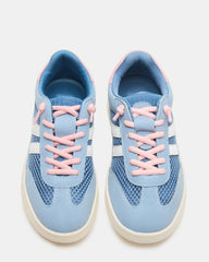 Kids' VERDICT Blue Multi Low-Top Lace-Up Girls' Sneaker | Steve Madden discount