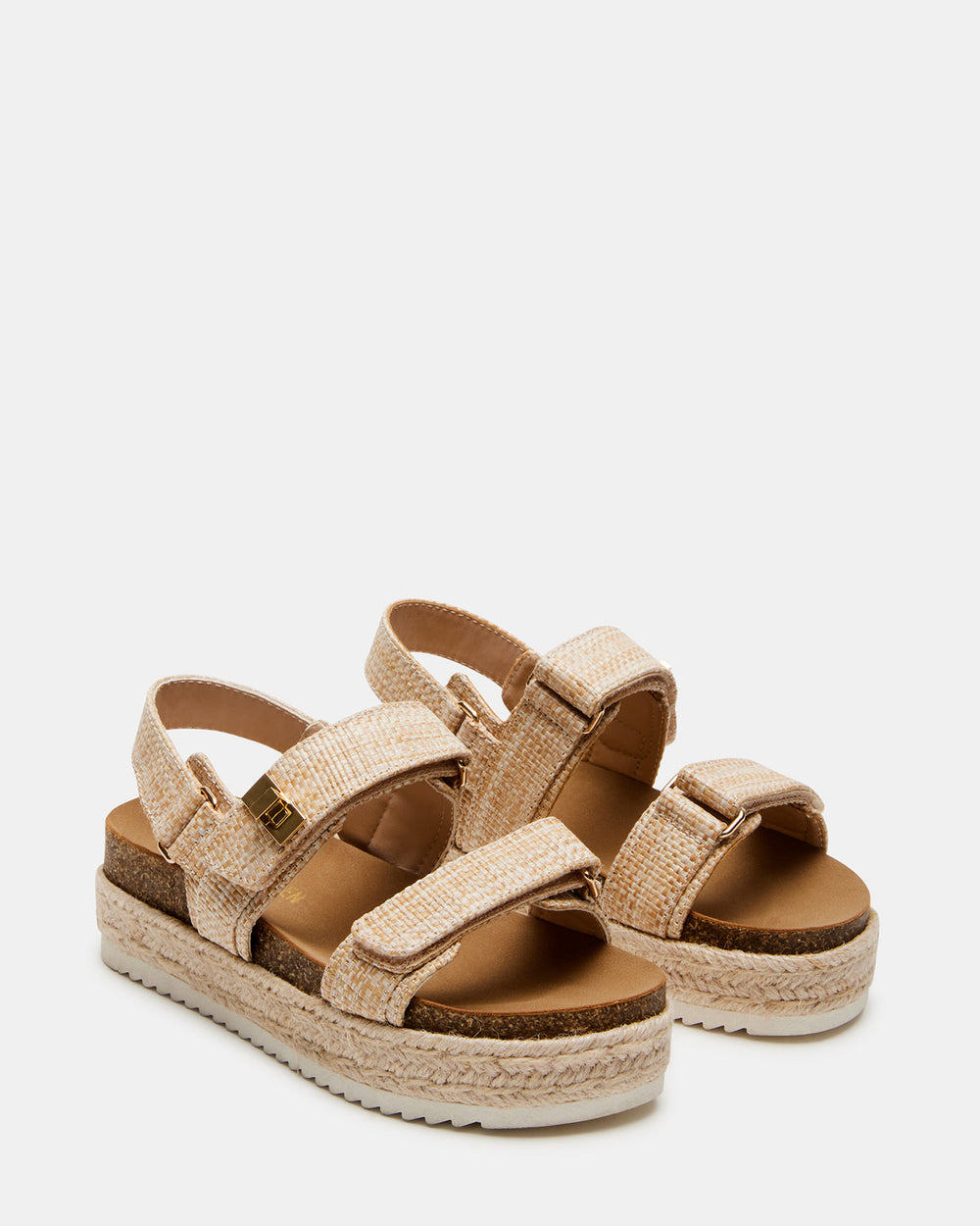 Kids' BIGMONA Raffia Girls' Platform Sandal | Steve Madden US