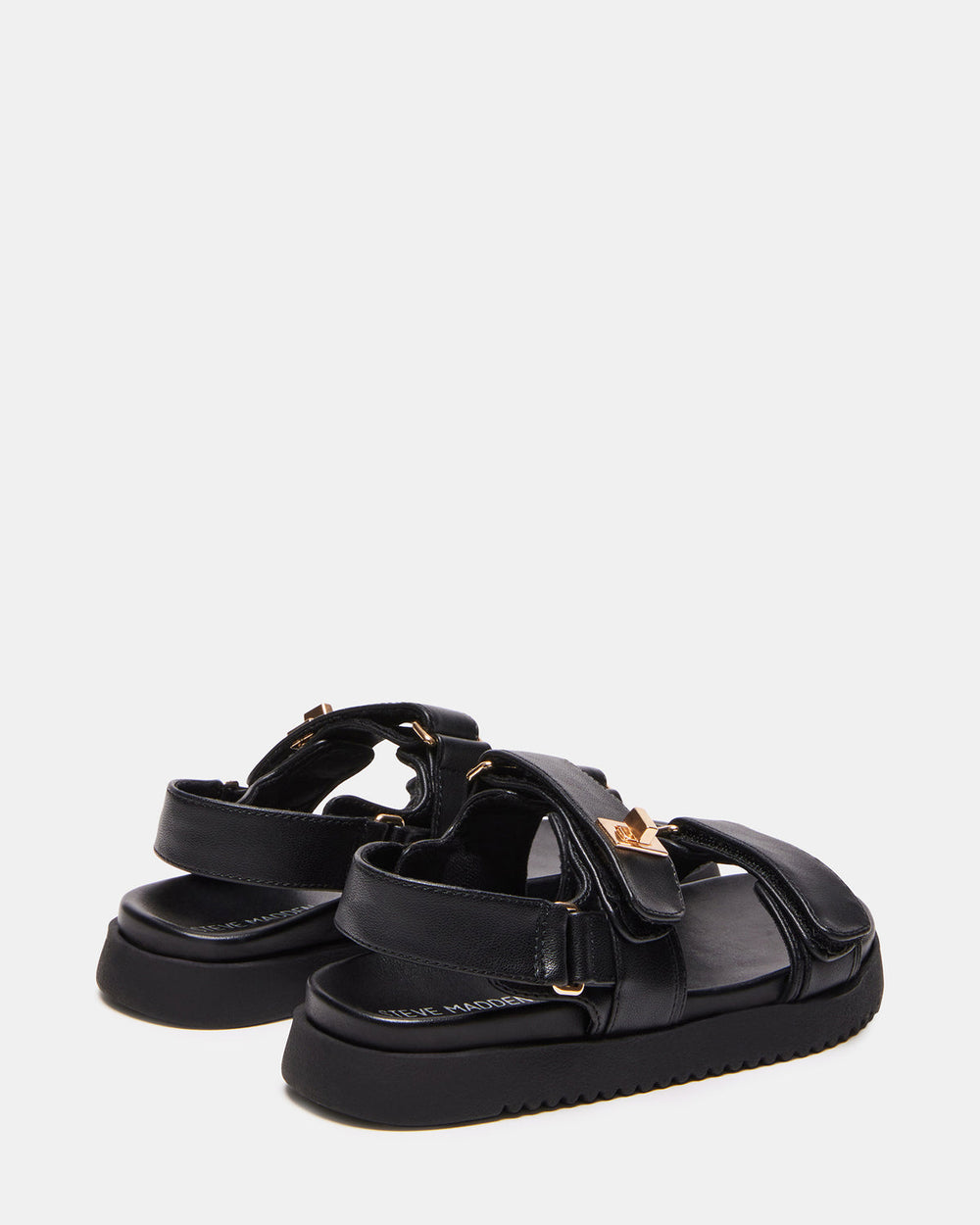 Kids' MONA Black Girls' Flatform Sandal | Steve Madden outlet