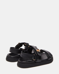 Kids' MONA Black Girls' Flatform Sandal | Steve Madden outlet