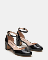 Kids' PRETTYY Black Patent Girls' Block Heel | Steve Madden for Sale