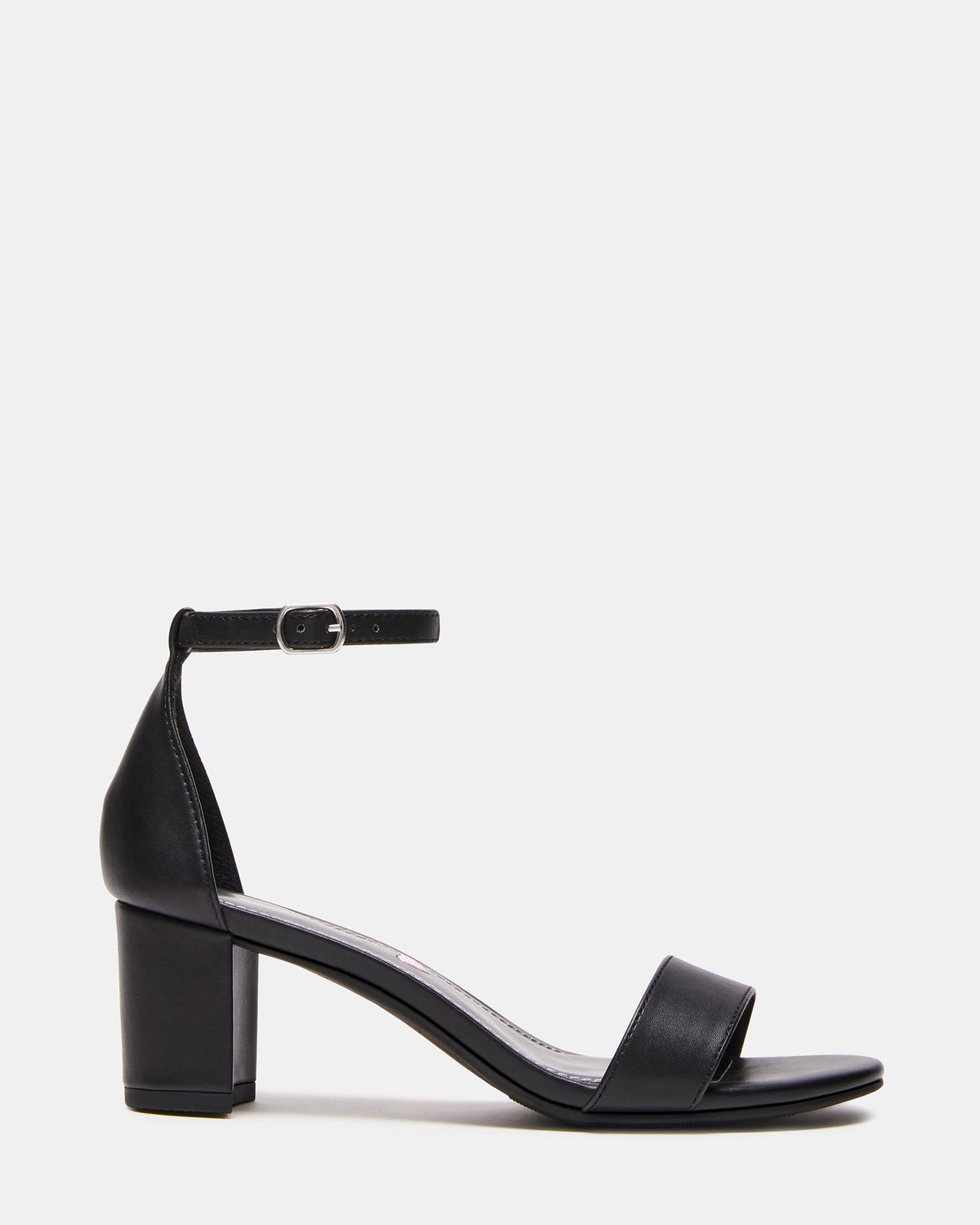 Kids' CARRSON Black Smooth Girls' Dress Heel | Steve Madden on Sale