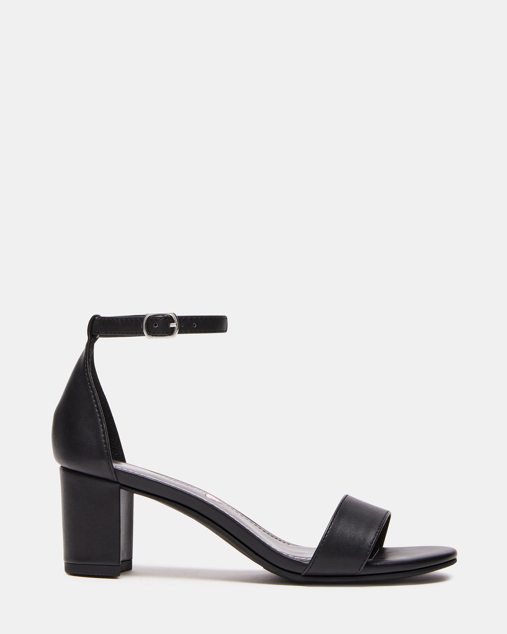 Kids' CARRSON Black Smooth Girls' Dress Heel | Steve Madden on Sale