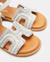 Kids' HAYDLYN Ivory Girls' Sandals | Steve Madden US