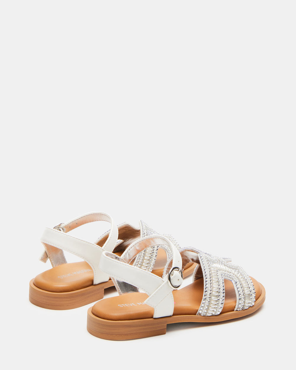 Kids' HAYDLYN Ivory Girls' Sandals | Steve Madden US