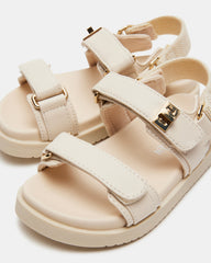 Toddlers' MONA Bone Girls' Flatform Sandal | Steve Madden for Sale