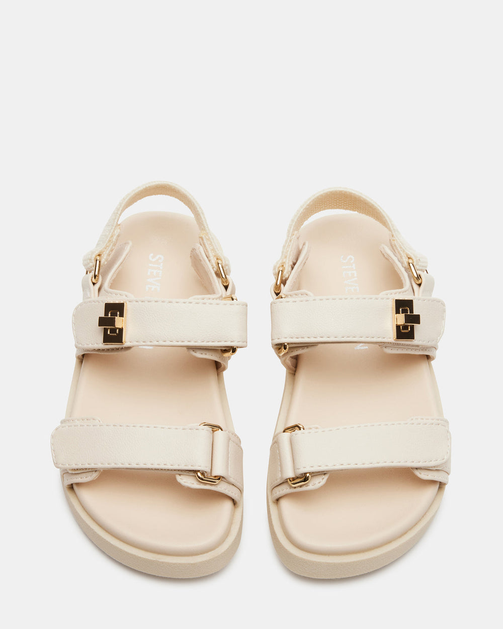 Toddlers' MONA Bone Girls' Flatform Sandal | Steve Madden for Sale