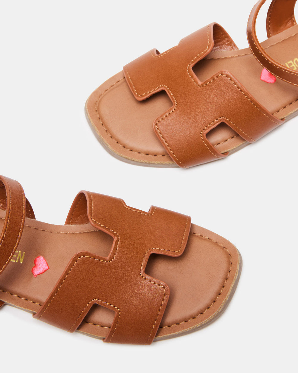 Kids' HAYDIN Cognac Girls' Sandals | Steve Madden on Sale
