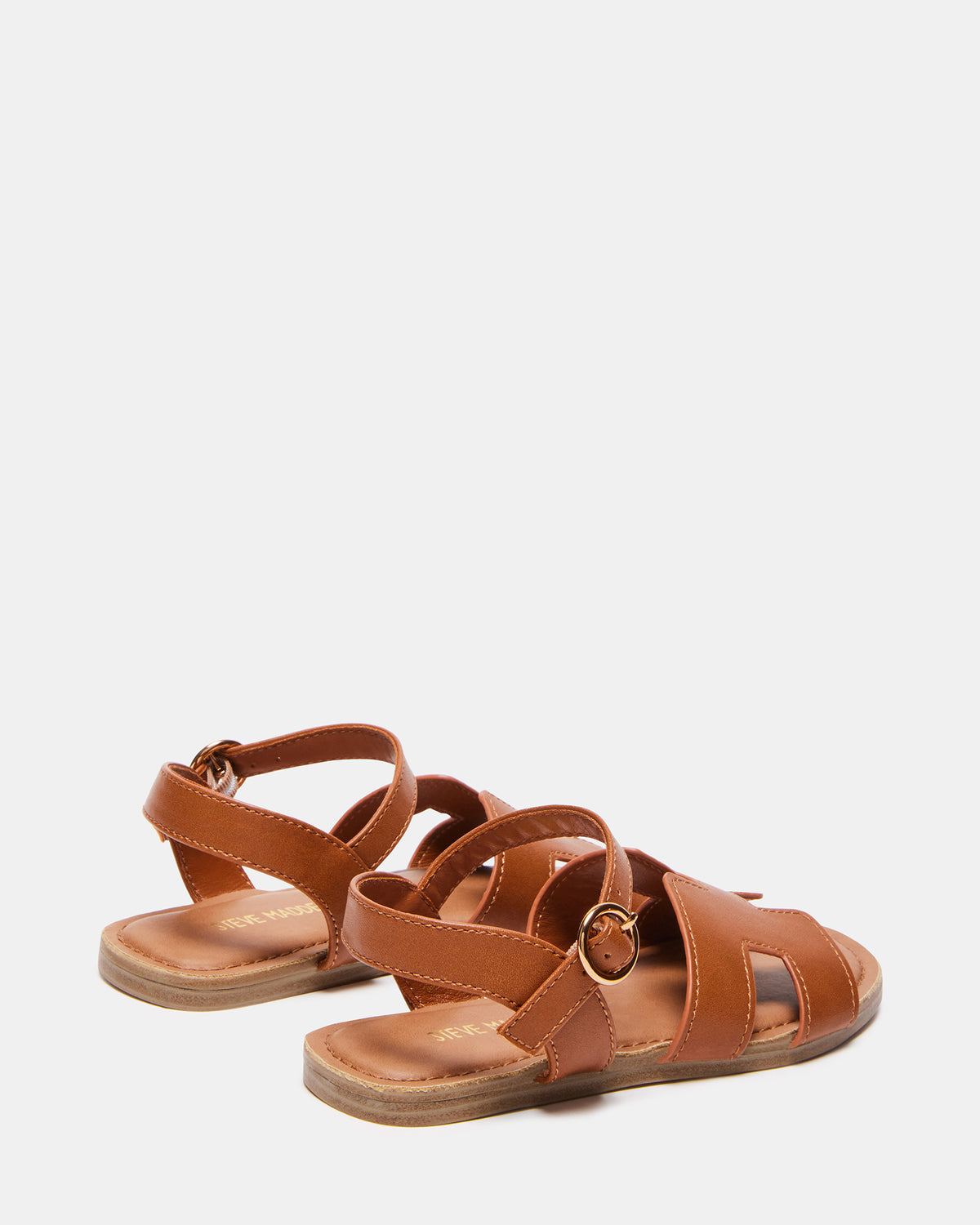Kids' HAYDIN Cognac Girls' Sandals | Steve Madden on Sale