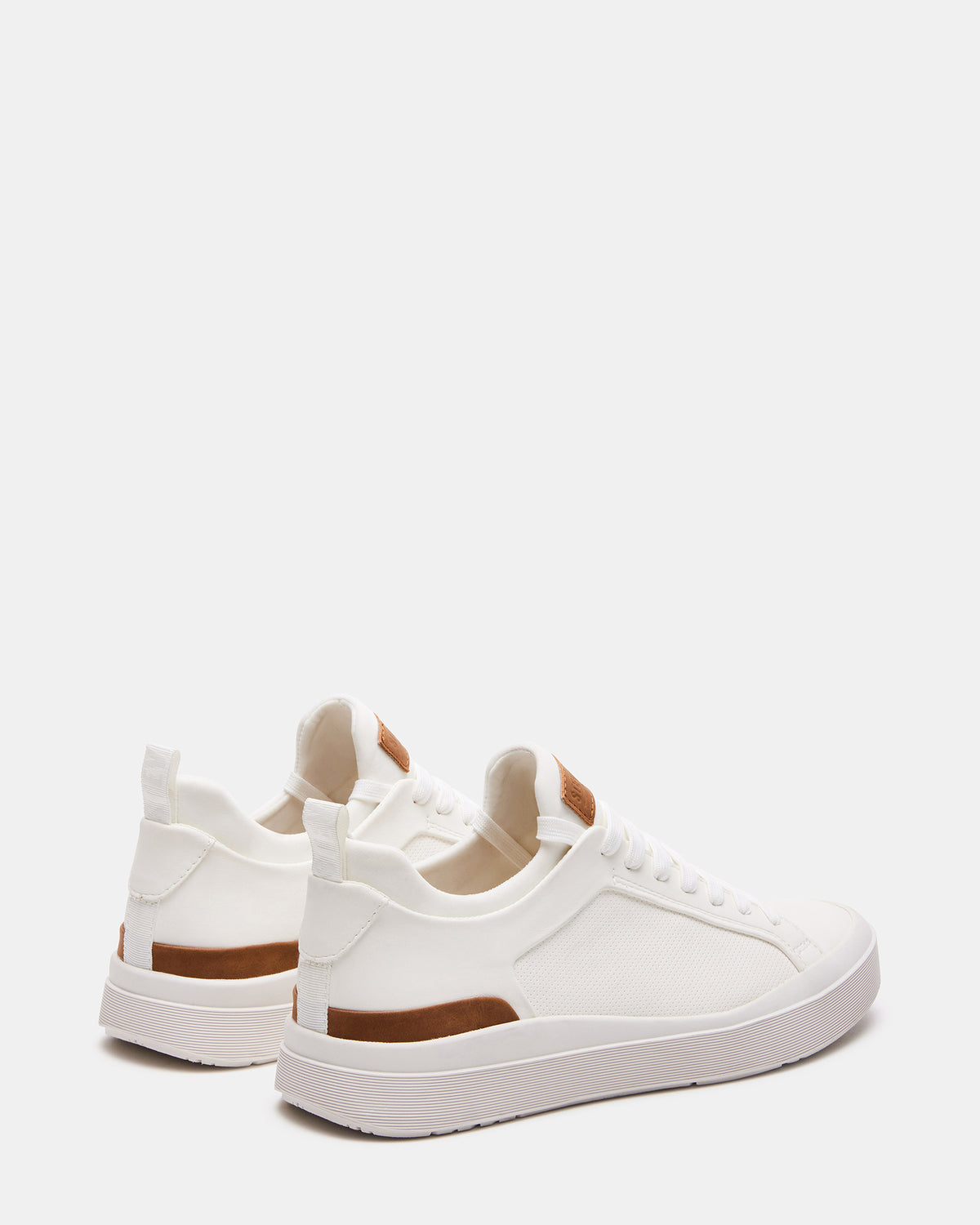 DACK White Men's Lace-Up Sneakers | Steve Madden near me
