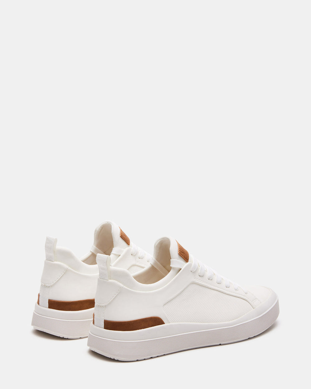 DACK White Men's Lace-Up Sneakers | Steve Madden near me