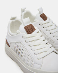 Kids' OASYS White Boys' Low-Top Lace-Up Sneakers | Steve Madden discount