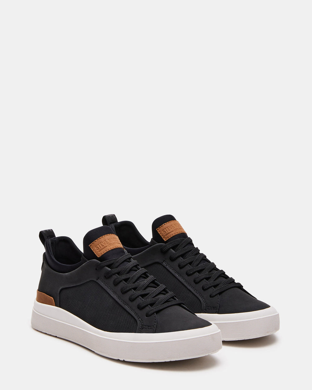 DACK Black Men's Lace-Up Sneakers | Steve Madden online