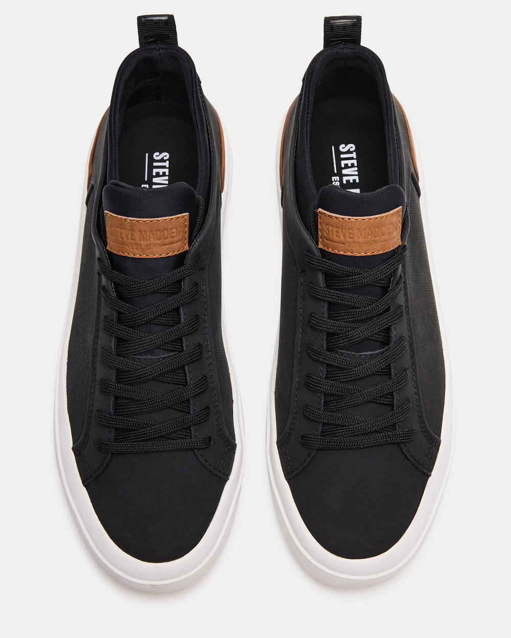 DACK Black Men's Lace-Up Sneakers | Steve Madden online