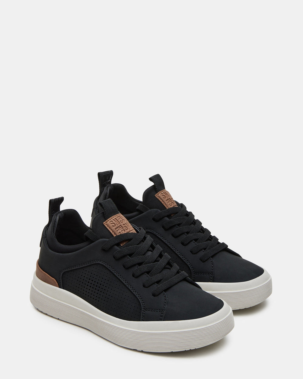Kids' OASYS Black Boys' Low-Top Lace-Up Sneakers | Steve Madden US