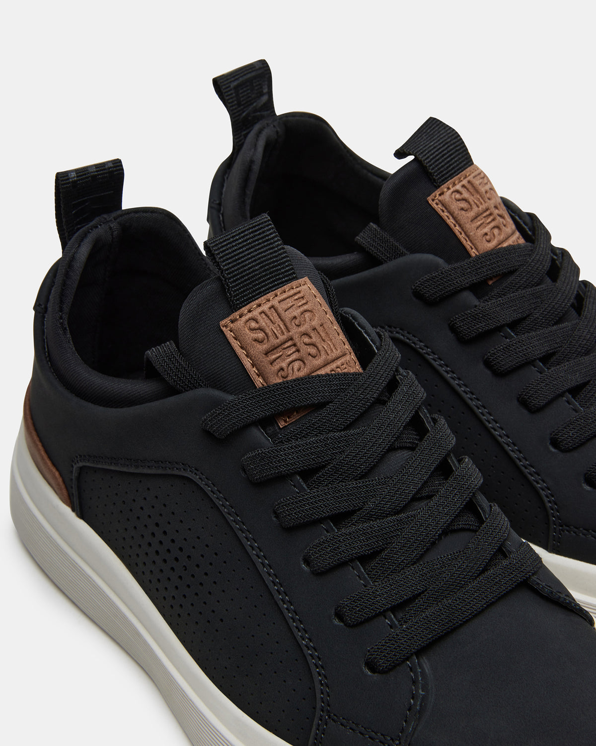 Kids' OASYS Black Boys' Low-Top Lace-Up Sneakers | Steve Madden US