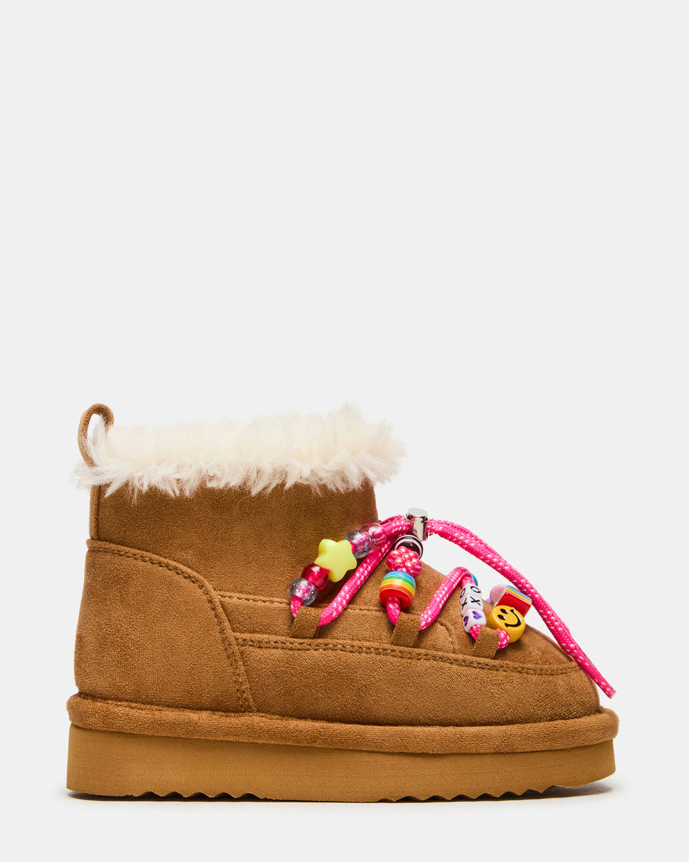 Toddlers' GLAZER Cognac Girls' Lace-Up Ankle Boot | Steve Madden near me