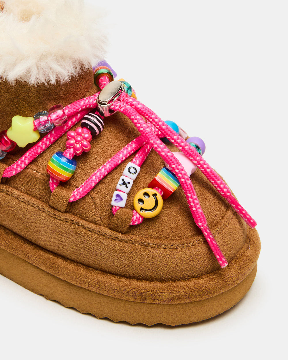 Toddlers' GLAZER Cognac Girls' Lace-Up Ankle Boot | Steve Madden near me