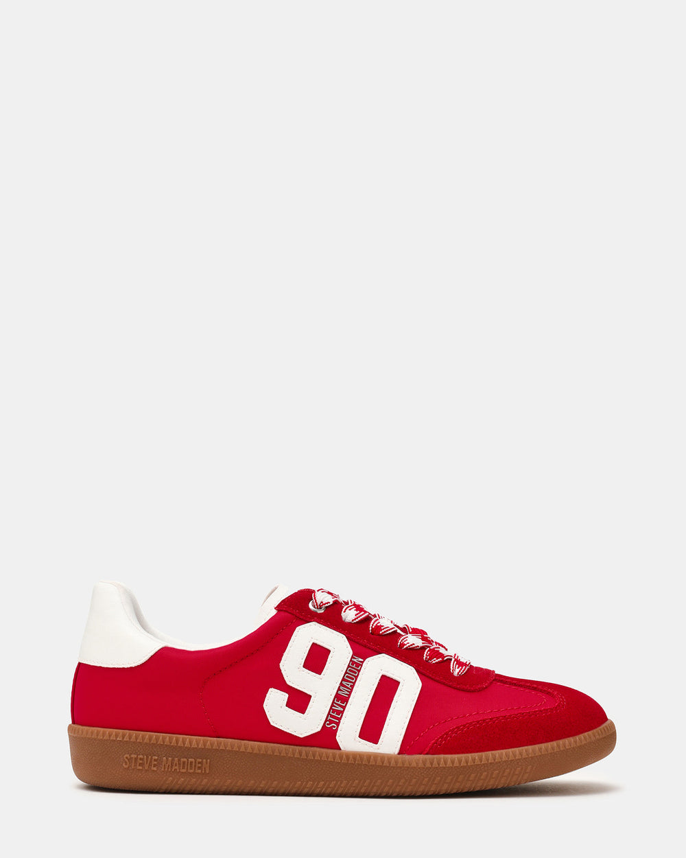 PACEY Red Multi Low-Top Lace-Up 90's Women's Sneaker | Steve Madden discount