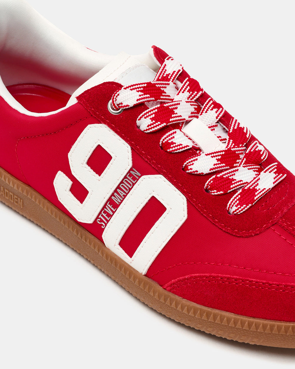PACEY Red Multi Low-Top Lace-Up 90's Women's Sneaker | Steve Madden discount