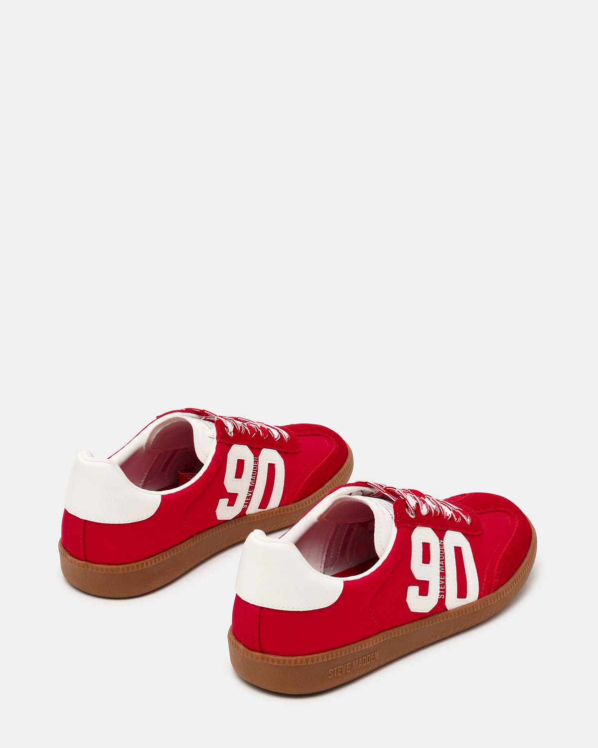 PACEY Red Multi Low-Top Lace-Up 90's Women's Sneaker | Steve Madden discount