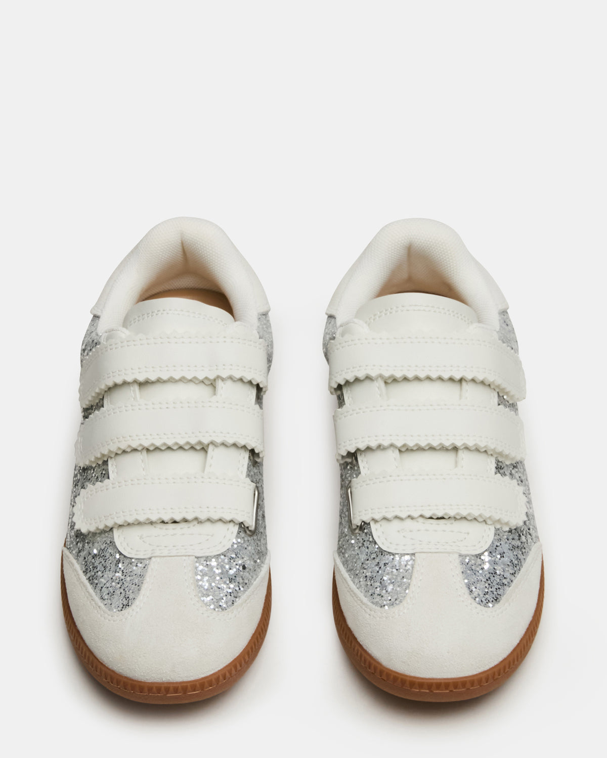 MOMENTUM Multi Glitter Velcro Low-Top Women's Sneakers | Steve Madden US