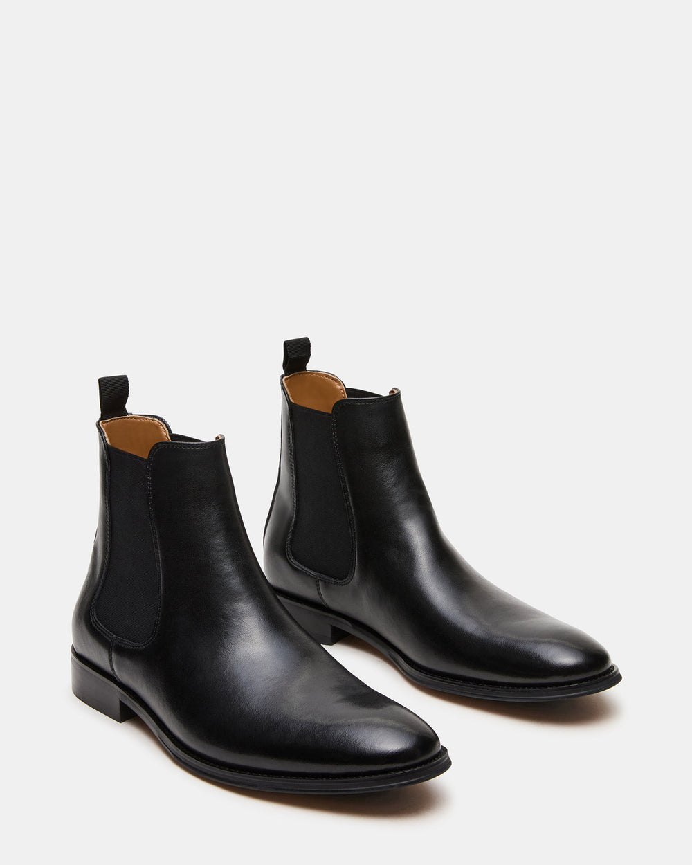 ALDAIR Black Chelsea Men's Ankle Boot | Steve Madden Sale