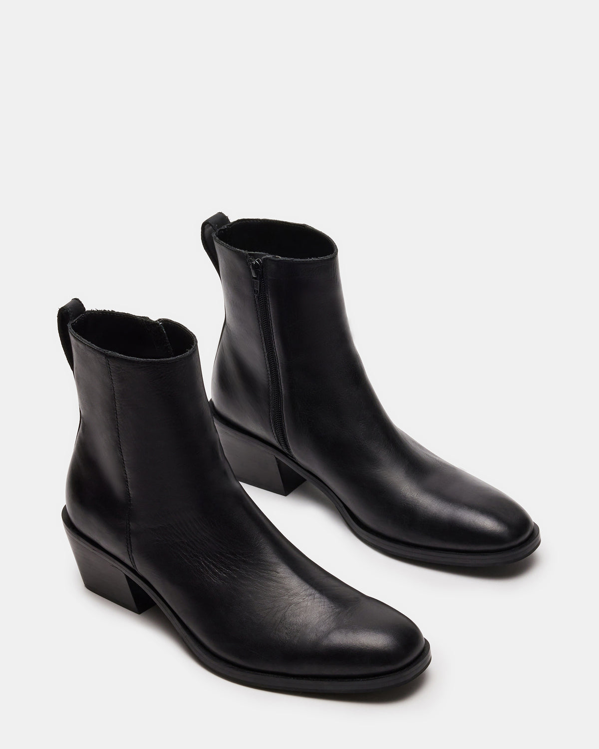 RICHIE Black Leather Men's Boots | Steve Madden for Sale