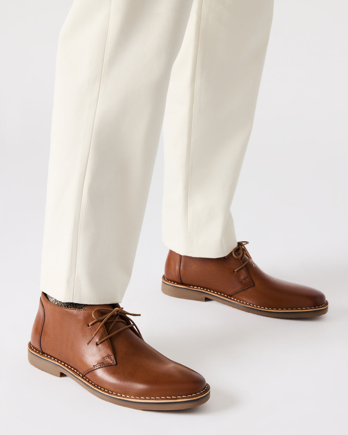 HARROS Tan Leather Men's Ankle Boots | Steve Madden online