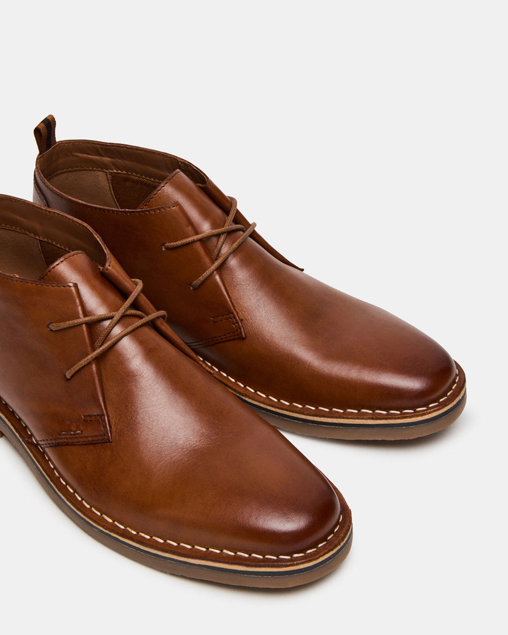 HARROS Tan Leather Men's Ankle Boots | Steve Madden online