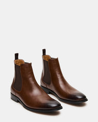 ALDAIR Brown Chelsea Men's Ankle Boot | Steve Madden US