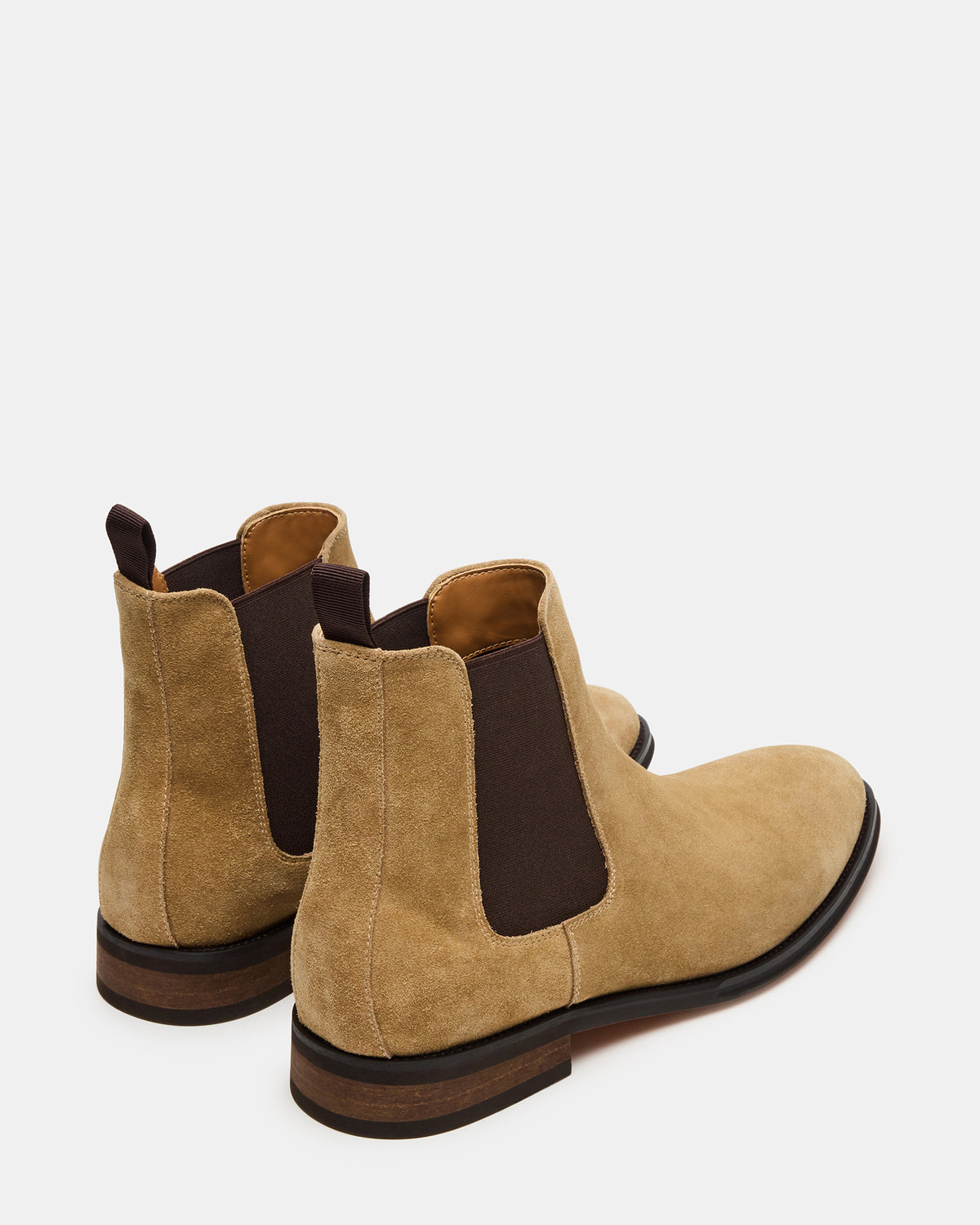 ALDAIR Taupe Suede Chelsea Men's Ankle Boot | Steve Madden online
