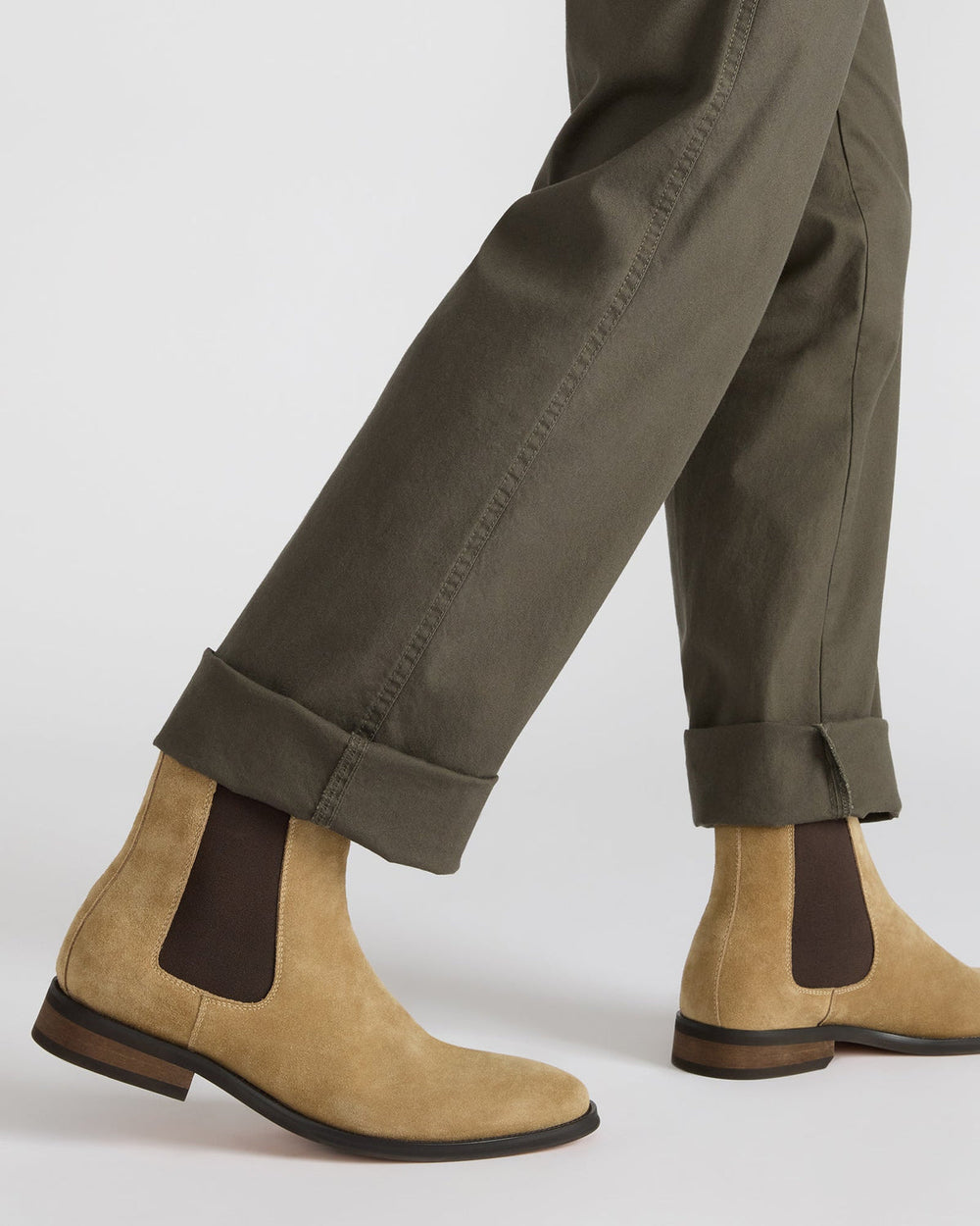 ALDAIR Taupe Suede Chelsea Men's Ankle Boot | Steve Madden online