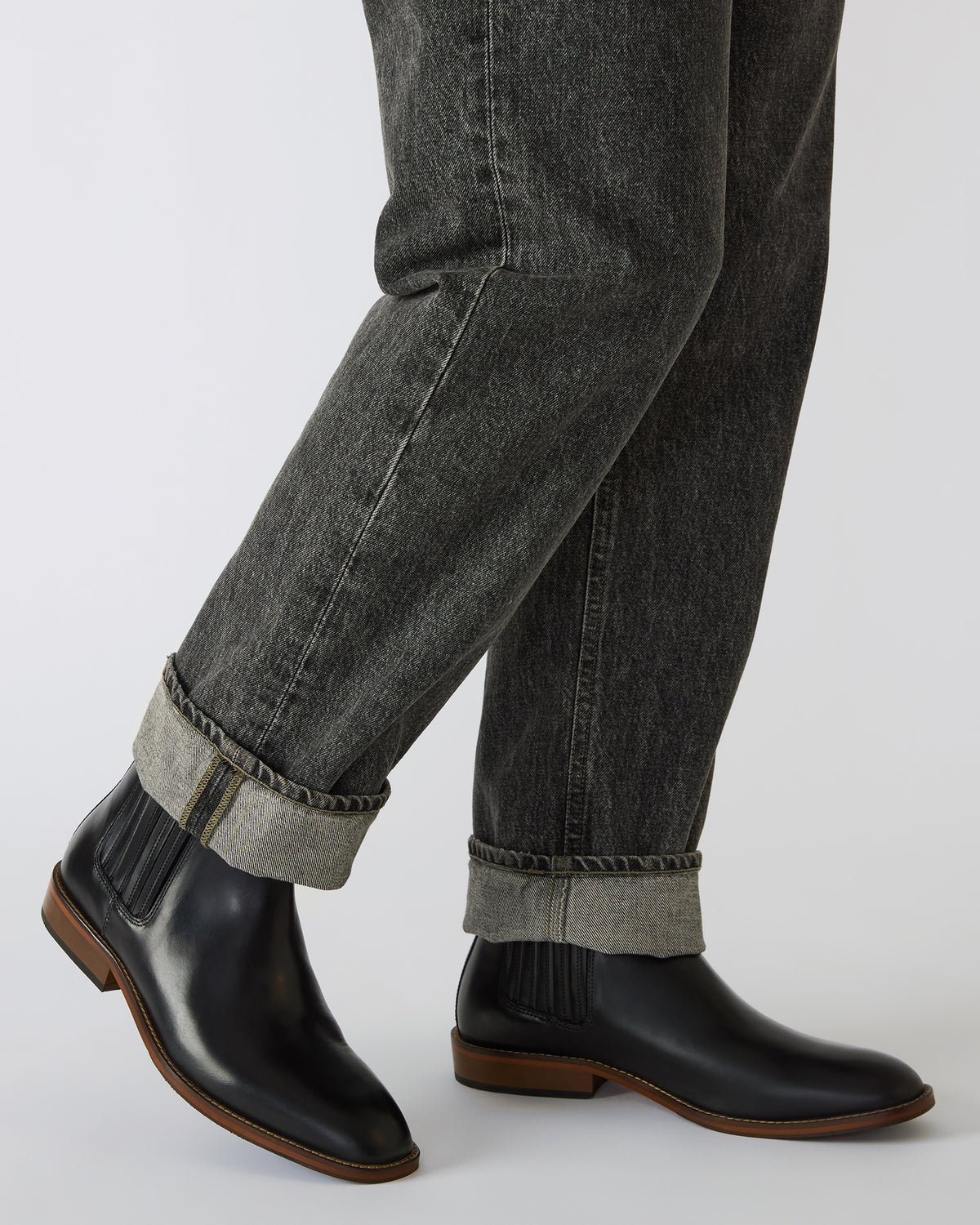 RYKER Black Chelsea Men's Ankle Boot | Steve Madden US