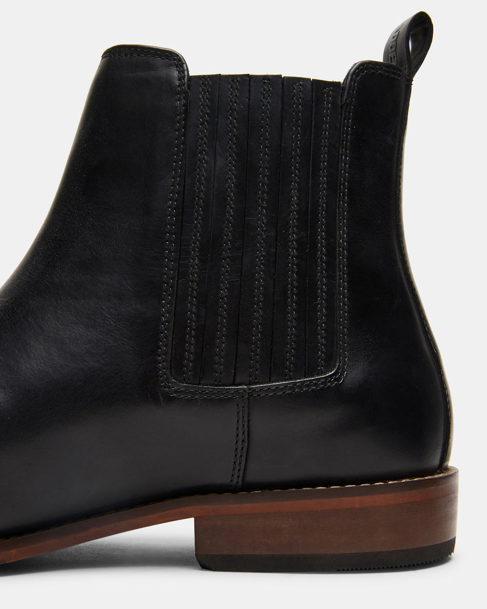 RYKER Black Chelsea Men's Ankle Boot | Steve Madden US