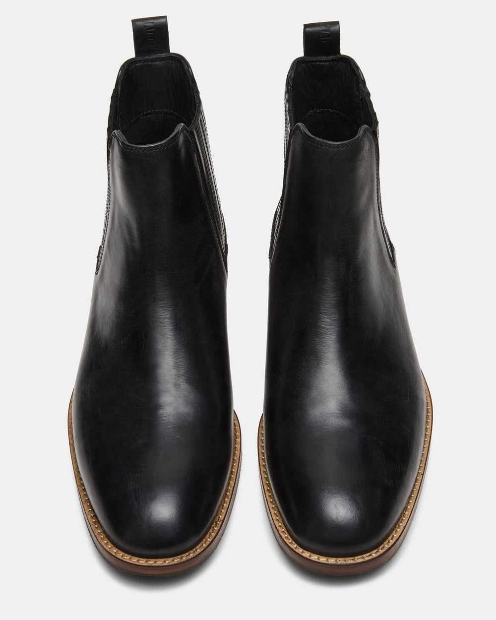 RYKER Black Chelsea Men's Ankle Boot | Steve Madden US