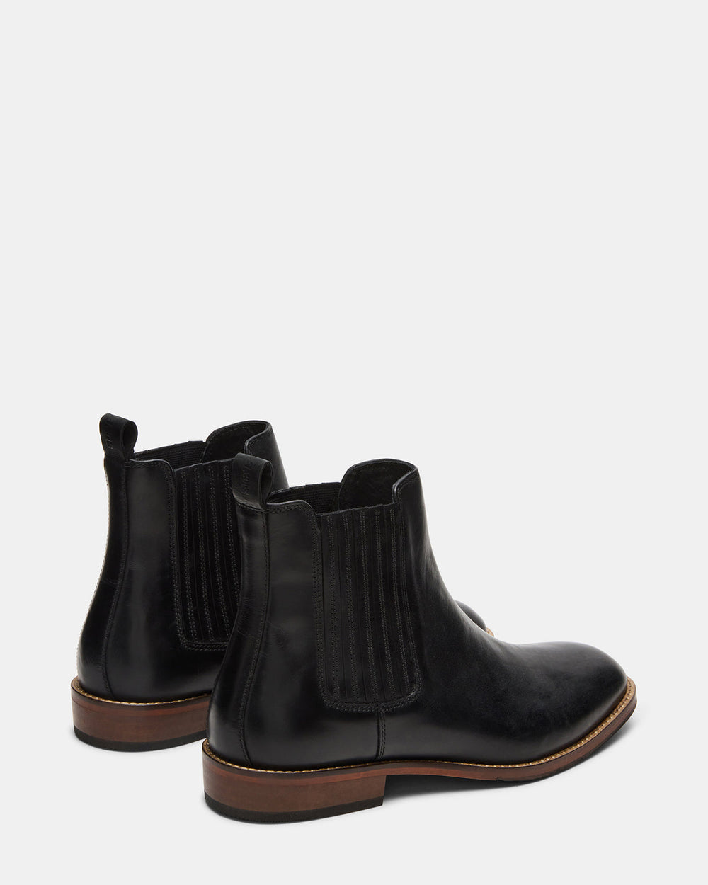 RYKER Black Chelsea Men's Ankle Boot | Steve Madden US