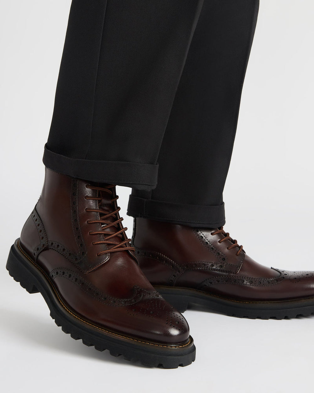KODA Dark Brown Lace-Up Men's Ankle Boot | Steve Madden near me