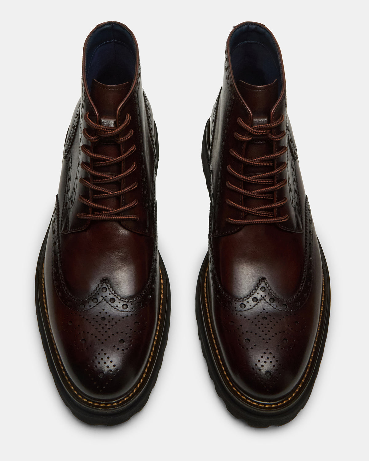 KODA Dark Brown Lace-Up Men's Ankle Boot | Steve Madden near me