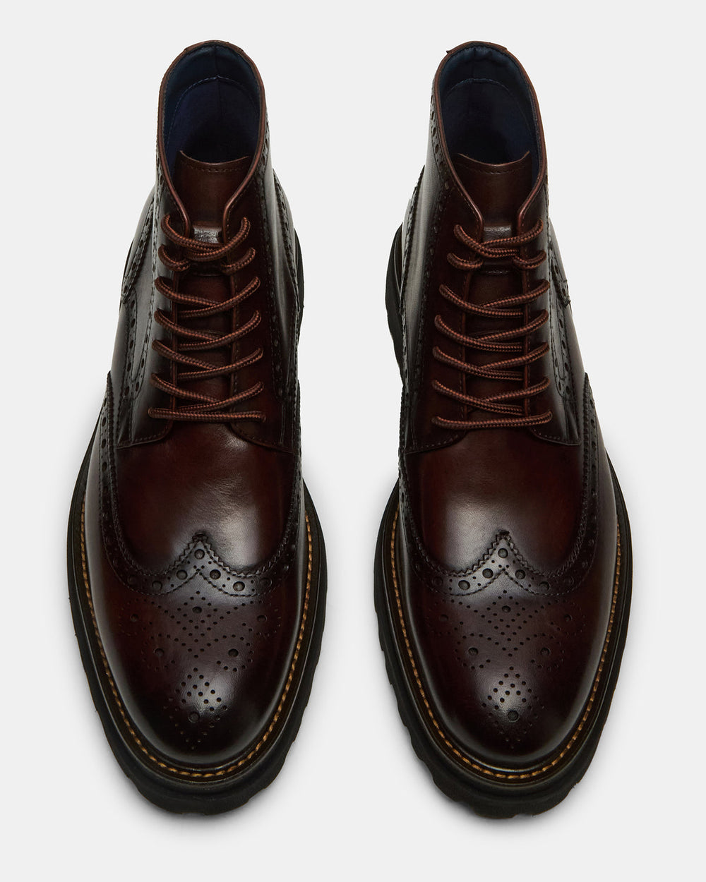 KODA Dark Brown Lace-Up Men's Ankle Boot | Steve Madden near me