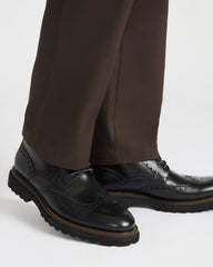 KODA Black Leather Lace-Up Men's Ankle Boot | Steve Madden US