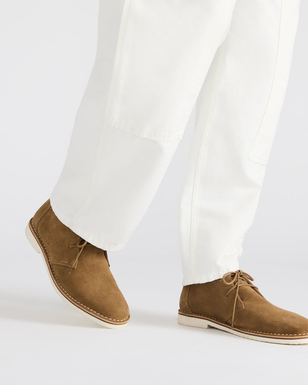 HERO Cognac Suede Lace-Up Ankle Men's Boots | Steve Madden Sale