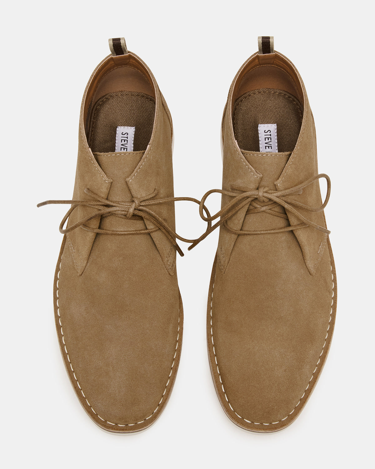 HERO Cognac Suede Lace-Up Ankle Men's Boots | Steve Madden Sale