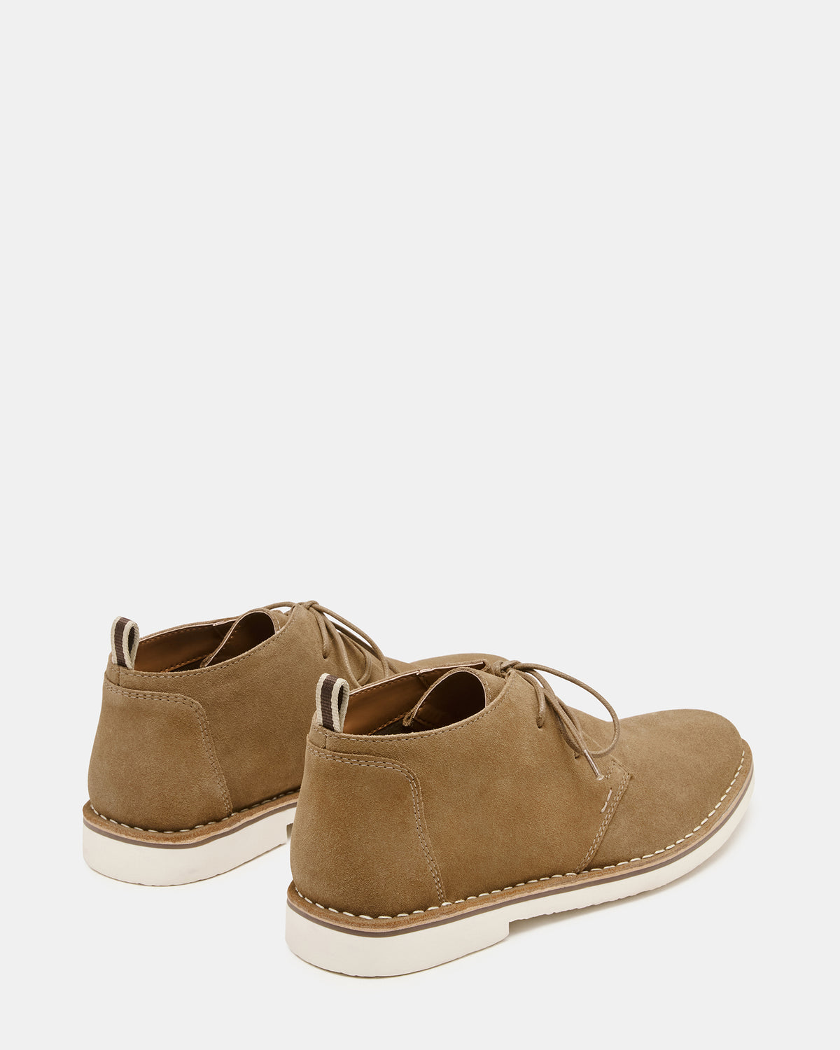 HERO Cognac Suede Lace-Up Ankle Men's Boots | Steve Madden Sale
