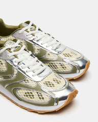XYLO Green Low-Top Lace-Up Men's Sneakers | Steve Madden discount