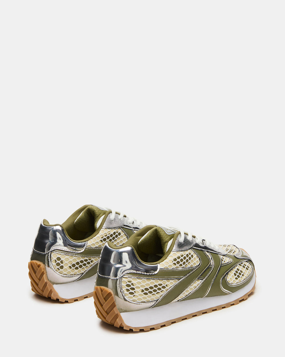 XYLO Green Low-Top Lace-Up Men's Sneakers | Steve Madden discount