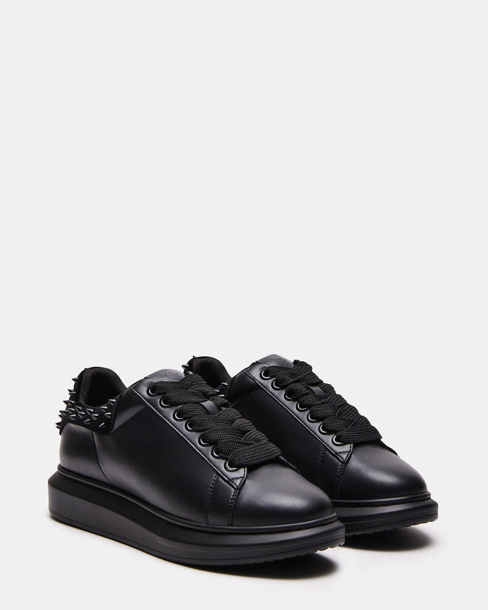 FROSTING Black Velvet Men's Low-Top Lace-Up Sneaker | Steve Madden US